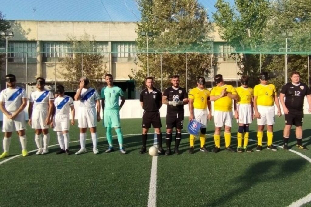 Ποδόσφαιρο Τυφλών: Ισόπαλος 0-0 ο φιλικός αγώνας στη μνήμη των θυμάτων της θεομηνίας και του 36χρονου Αντώνη